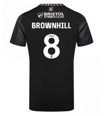 Burnley Josh Brownhill #8 Udebanetrøje 2024-25 Kort ærmer